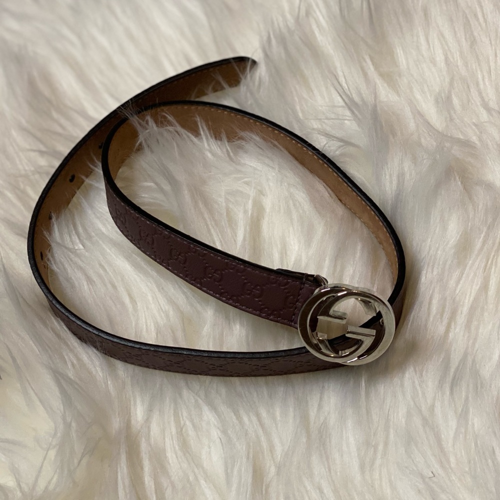 Toddler authentic gucci belt.
